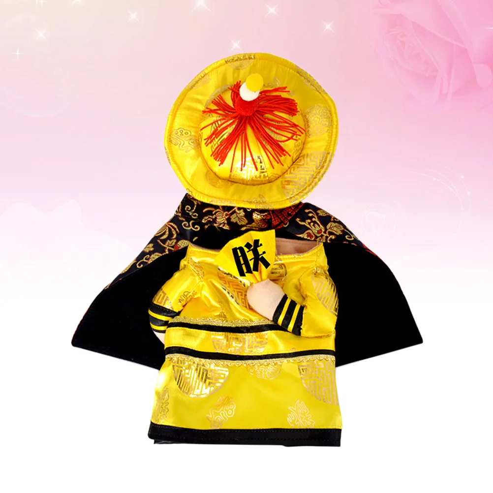 

Funny Chinese Emperor Dog Clothes Puppy Size Xl Party Dog Cloth for Outdoor Walking Jogging Pet Party Costume Pet Clothes