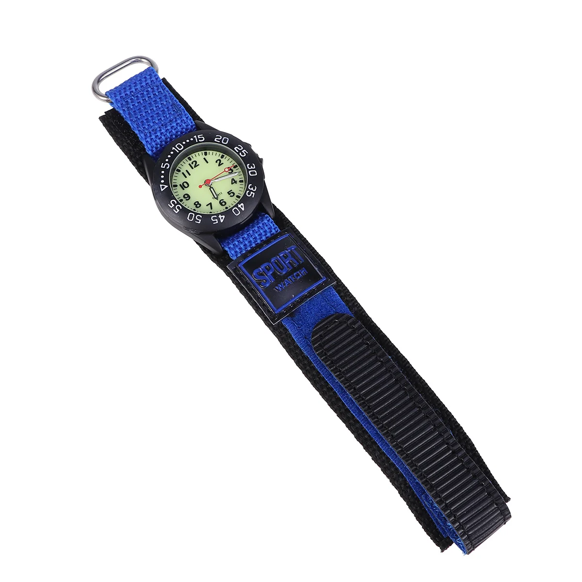 Stylish Nylon Blue Watch Comfortable Breathable Quartz Watch Gifts Birthday Party Waterproof