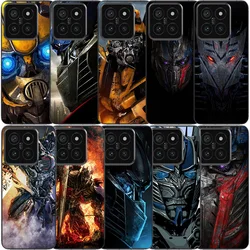 Transformers Bumblebee Clear Phone Case For Xiaomi Mi 13 12 12T 11 11T 10 10T Pro 11i 9 9T 8 Lite CC9E A3 A2 TPU Pattern Soft Fu