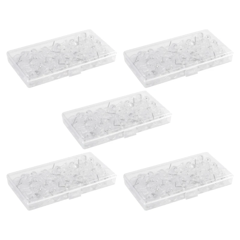 200/300Pcs Push Pin Hooks, Push Pin Hangers, Decorative Thumb Tacks Hooks For Wall Hanging, Bulletin Board Hook Pins