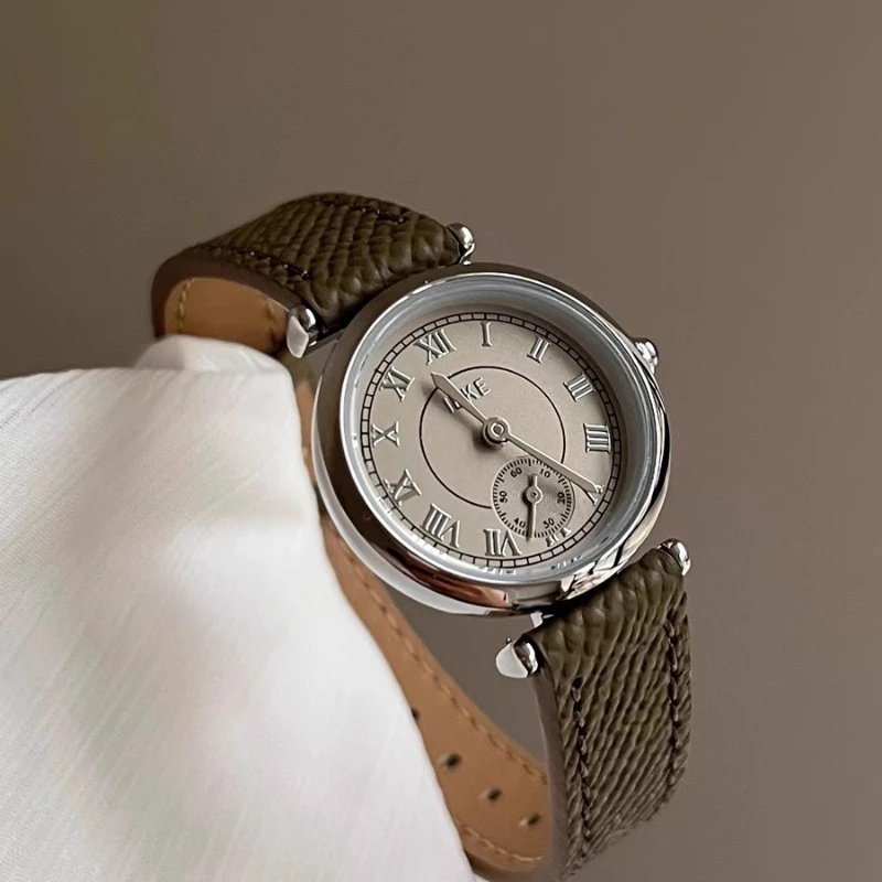 ساعة كلاسيكية للسيدات أنيقة وبسيطة وخفيفة فاخرة 2025 ساعة كوارتز مقاومة للماء هدية عيد ميلاد