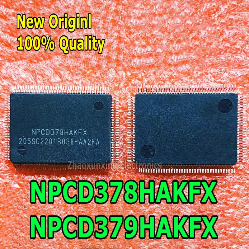 5~10PCS  New    NPCD378HAKFX     NPCD379HAKFX    QFP-128   Chipset