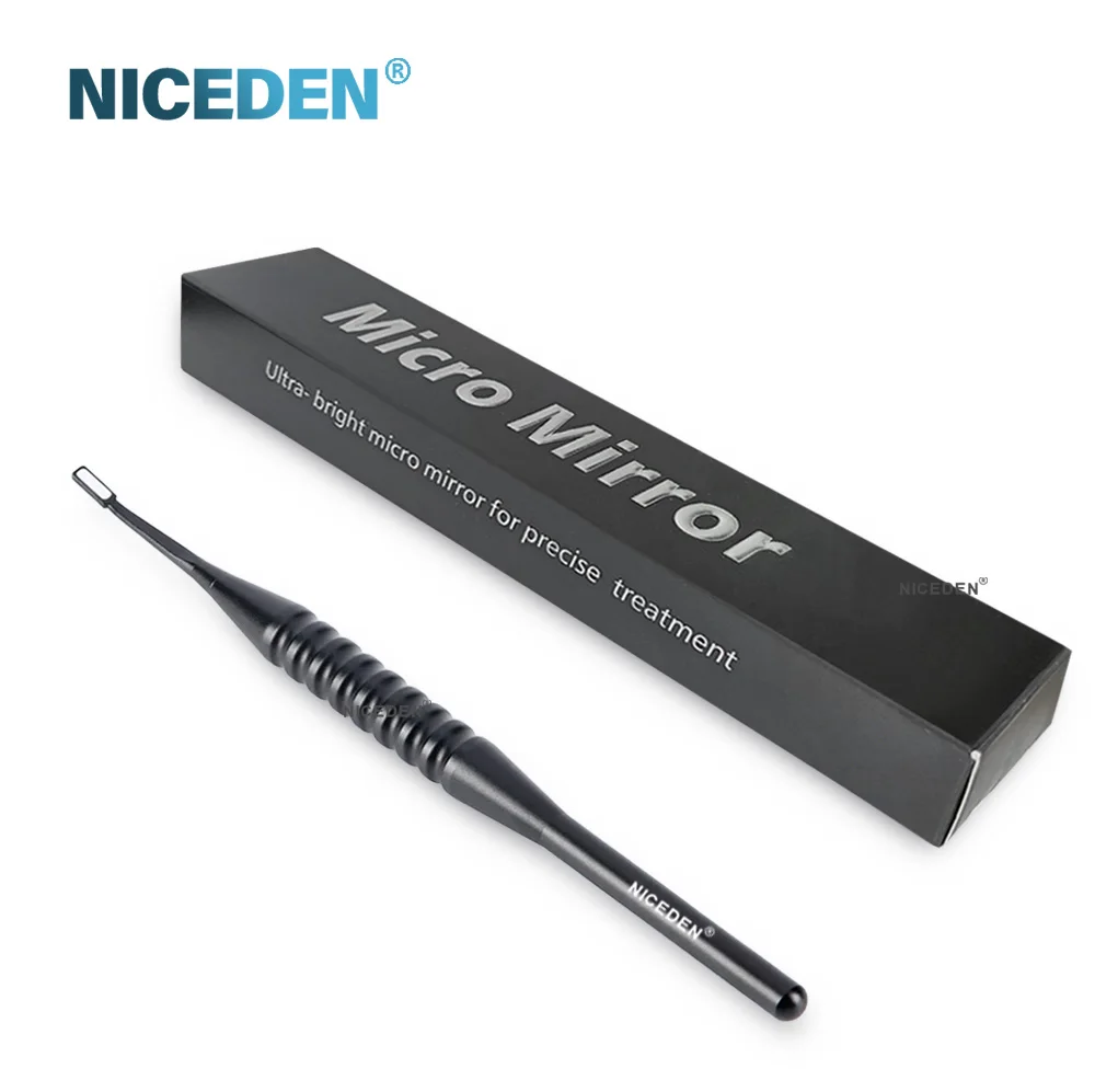 

Dental Micro Mouth Mirror 2mm/3mm/5mm Anti-fog Reflector Multifunction Sterilizable Checking Oral Detachable Handle Odontoscope