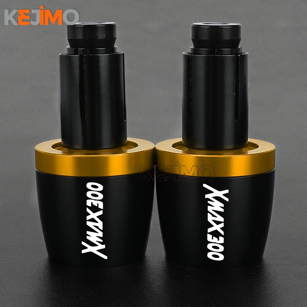 2025 دراجة نارية 22 مللي متر مقود غطاء ينتهي المقود القبضات ينتهي موازنة التوصيل لياماها XMAX300 XMAX 300 2017-2024 2023 2022 #5