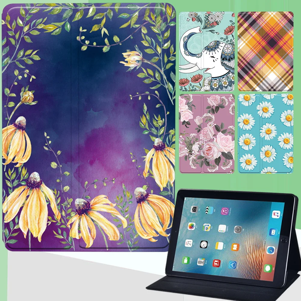 

PU Leather Flip Tablet Stand Case for Apple IPad Mini 6/IPad 5th 6th 7th 8th 9th/Mini 1 2 3 4 5/IPad 2/3/4 Picture Series Cover