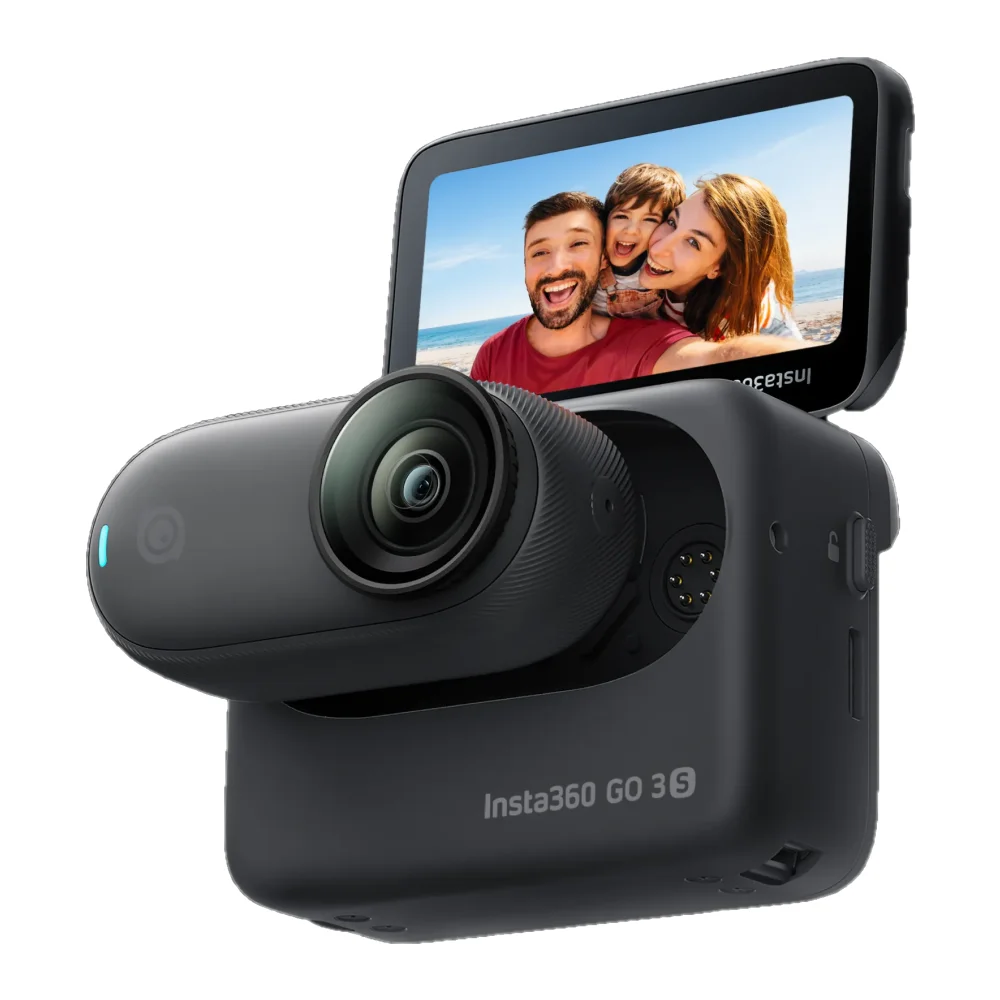 كاميرا Insta360 GO 3 Mini Action 2.7K Ultra HD Vlog الرياضية تحت الماء بدون استخدام اليدين POV تسجيل Action Pod 35.5g خفيفة الوزن