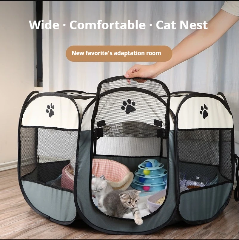 Washable Pet Delivery Room, Scratch-Resistant Tent, Washable Dog Tent, Cat Delivery Room, Can Be Installed, Washable