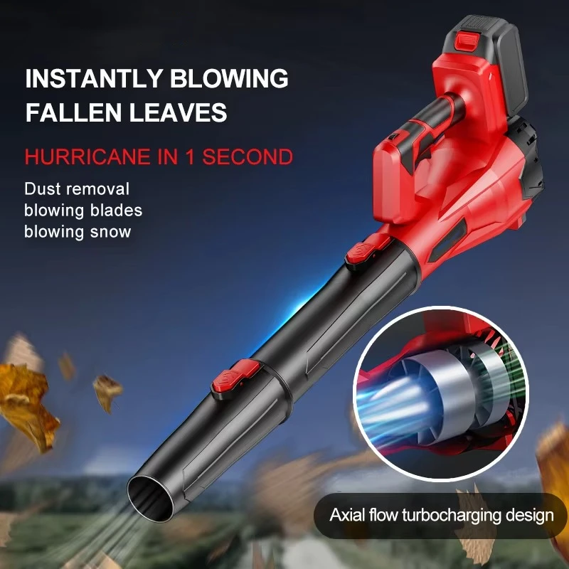 Bare Tool Handheld Cordless Leaf Blower, 21V Battery Operated, Electric Blower for Snow Leaf Yard Cleaning, Battery Not Included