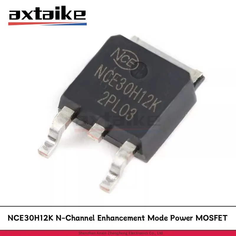 10PCS NCE30H12K TO-252 DPAK 30V 120A N-Channel Enhancement Mode Power MOSFET Transistors