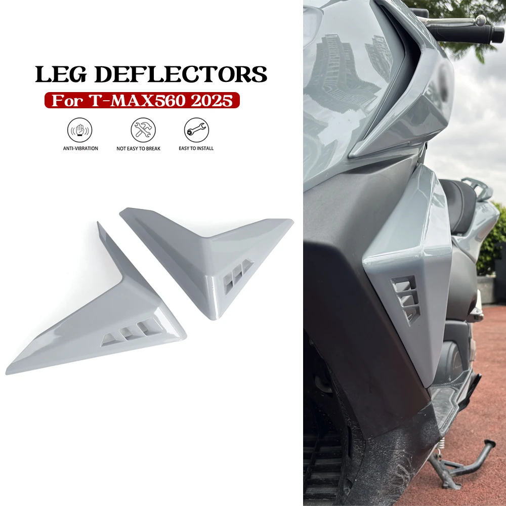 

New Motorcycle Accessories Leg Fairing Wind Deflector For YAMAHA T-MAX TMAX 560 T-MAX560 2025 Side Windshield Air Deflectors