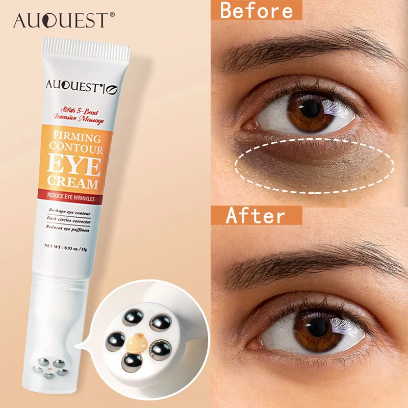 Peptide Anti Dark Circle Eye Cream Collagen Remove Eye Bags Anti-Wrinkle Anti-Aging Eye Massage Skin Care