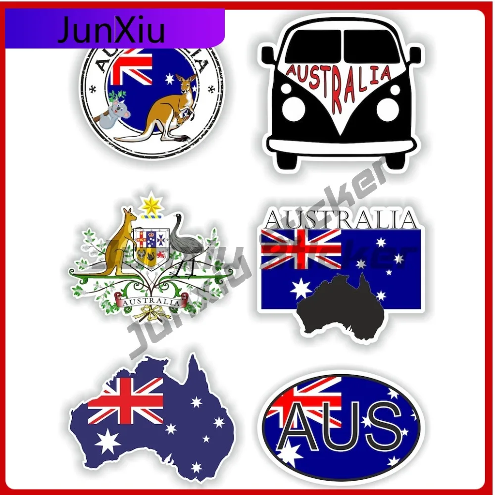 

Australia Set Cute Motorcycle Weatherproof Decal Vinyl Helmet Cool 125 Proof Motorcycle Fade Vinyl Sticker Art V Cute Truck
