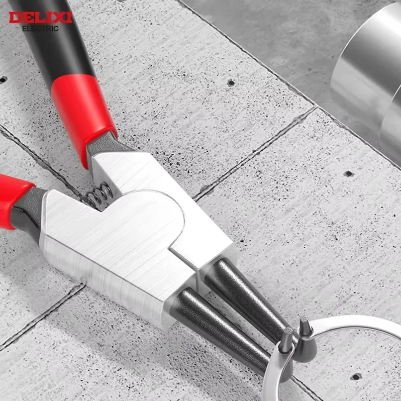 5 كماشة بحلقة إحكام، كماشة أنف إبرة الاحتفاظ كماشة حلقية لإزالة تثبيت حلقات قفل المجتذب