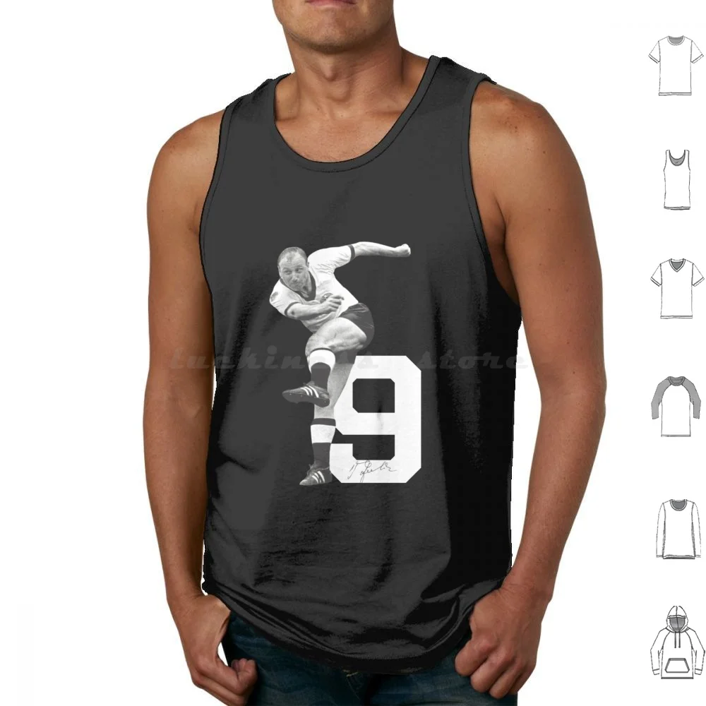 Uwe Seeler Trikot Signed With Number Tank Tops Print Cotton Uwe Seeler Signed With Number