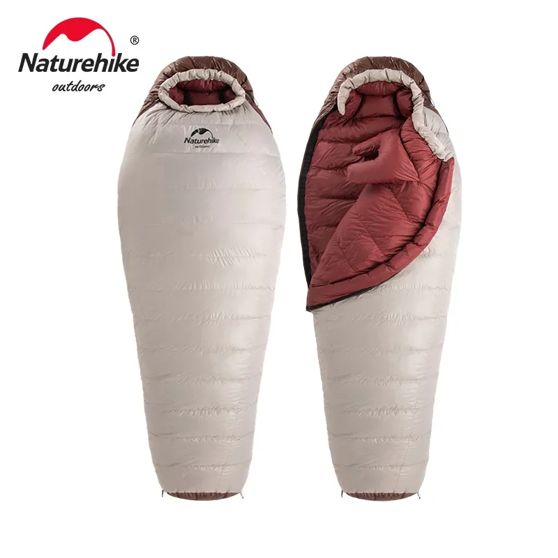 

Naturehike Snowbird 7 2 Sleeping Bag Mummy Down Ultralight 4 Season Sleeping Bag Camping Duck Down -3 -7 Winter Sleeping Bag