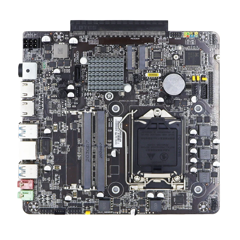 Zillion H310 PRO Mini ITX Motherboard LGA 1151 Dual Channel DDR4 Support Core i3/i5/i7 CPU Discrete Graphics Card Slot Brand New