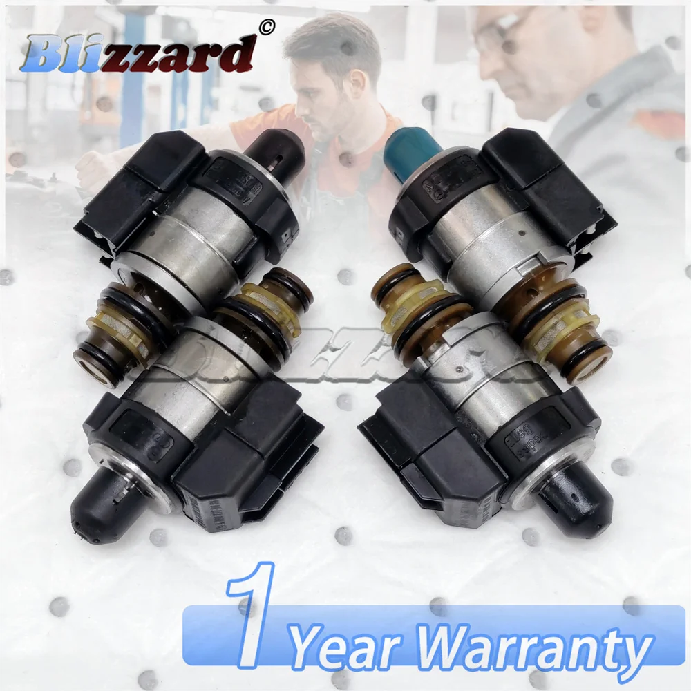 

4 Pcs 722.8 CVT Transmission Solenoid Kit For Mercedes Benz A/B Class W169 7-Speed WFC-280 722.800 722.801 722.802 A2202771098