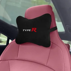Car Seat Headrest Neck Pillows Neck Protective Cushion Support Automobile Interior Accessories For Honda Civic Type R Type S
