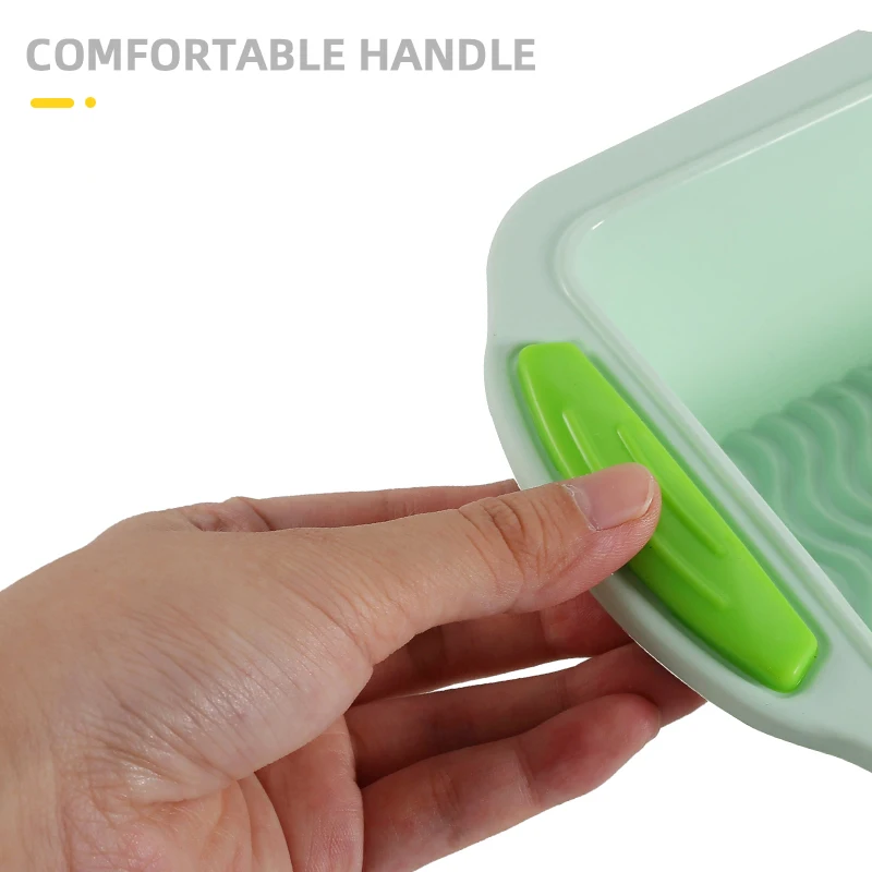 Silicone Baking Molds NonStick Rectangle Cake Pans Loaf Pan Easy Release Bread Toast Mould Kitchen Accessories Pastry Tool