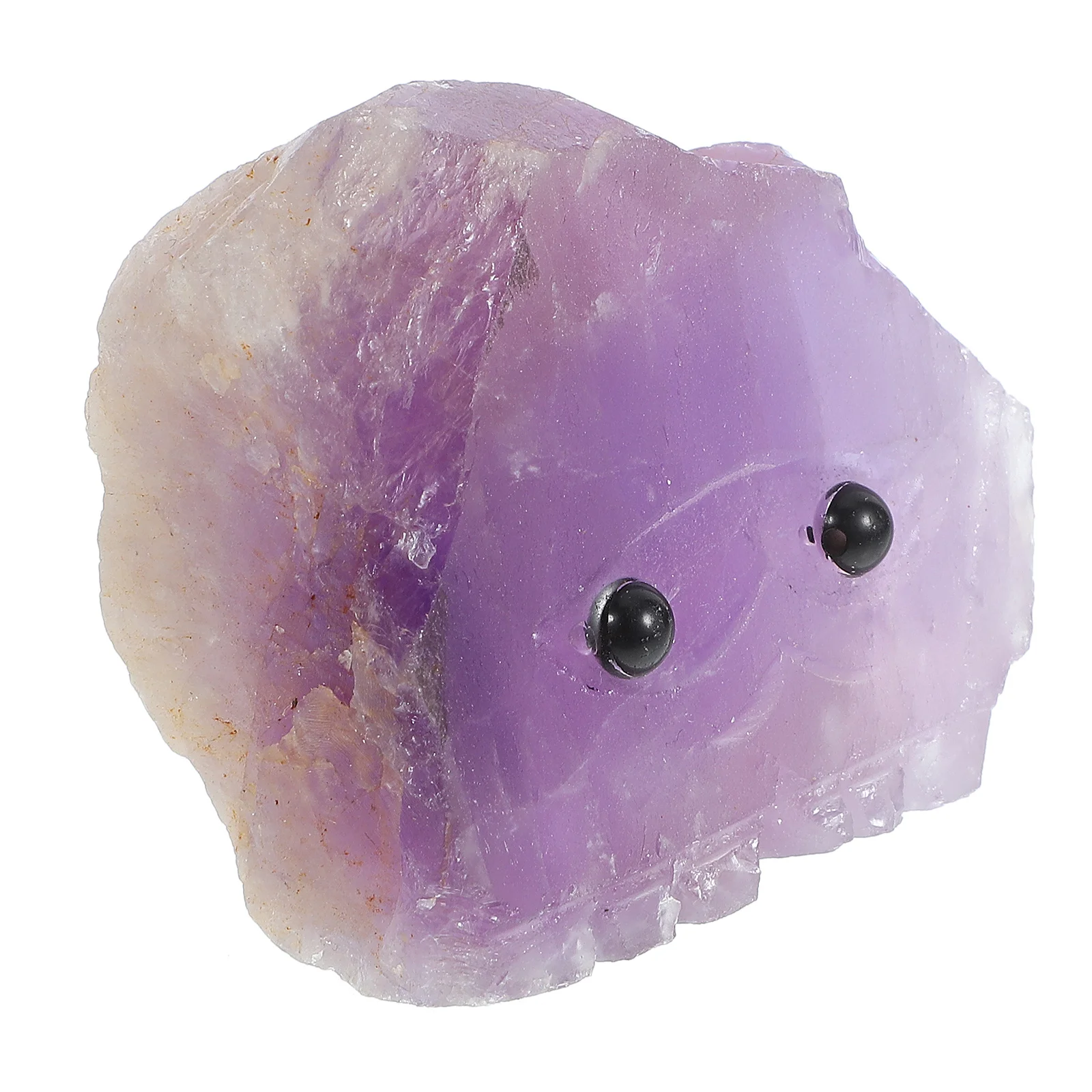 

Amethyst Squid Crystal Carving Handmade Natural Gemstone Desktop Decoration for Healing and Stone Collectors Unique