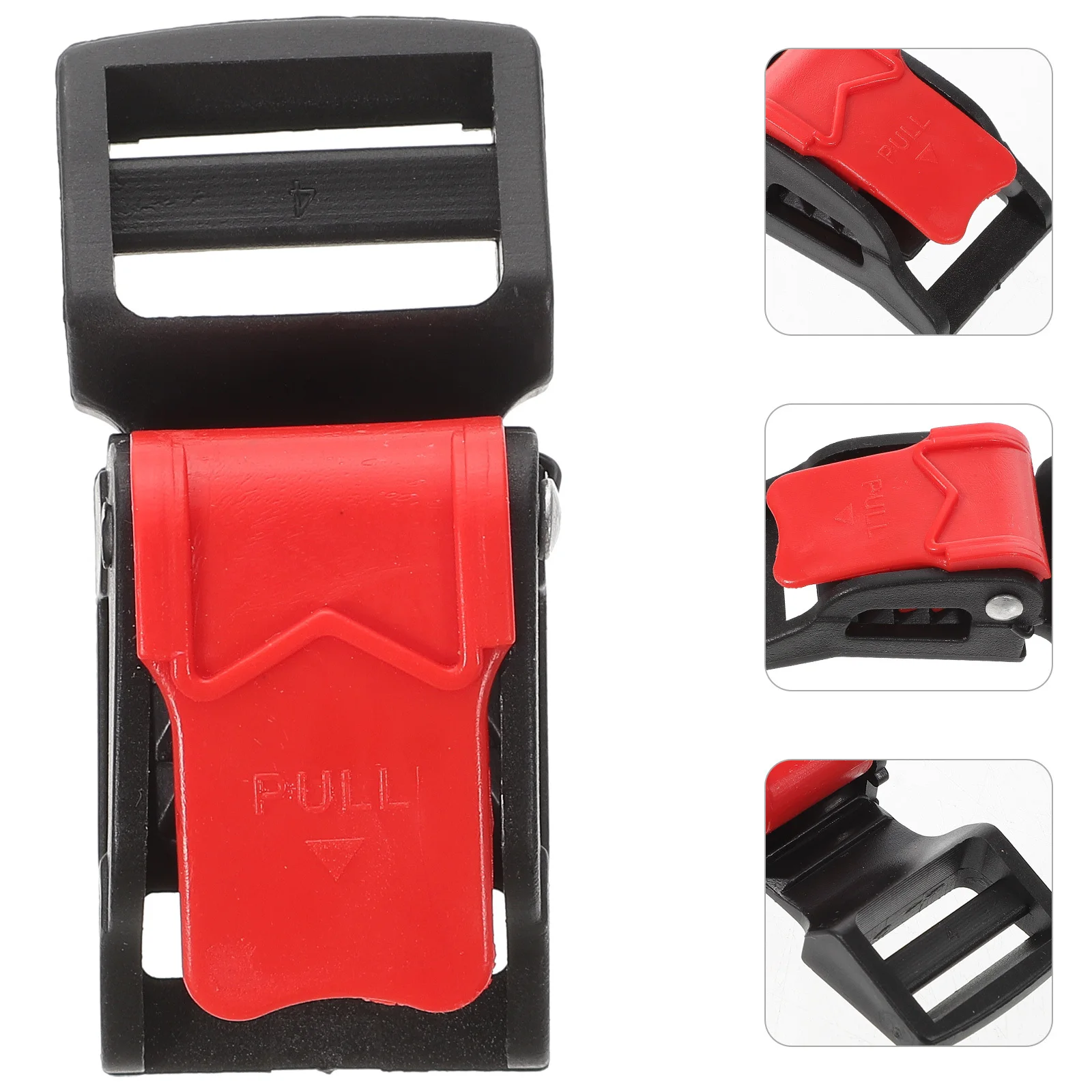 10Pcs Chip Strap Buckle ABS Iron Material Reliable Hard to Break Creative Design for Most Helmets Accessories