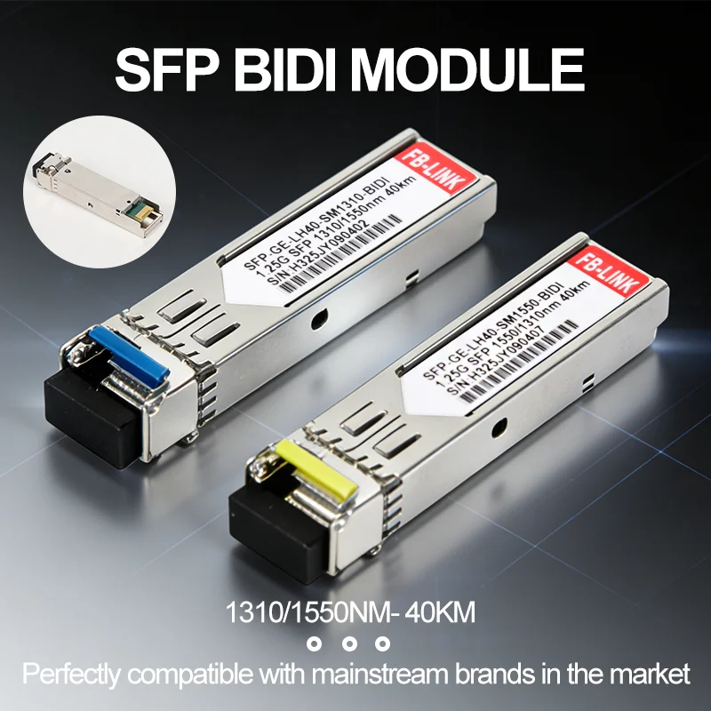 1.25G Sfp+ Bidi 40K…