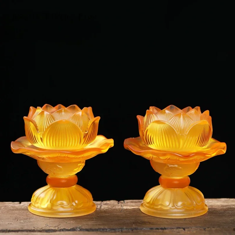 1pc Household Butter Candle Holder Temple, Buddhist Utensils Buddhist Temple Supplies Household Sacrificial Ornaments