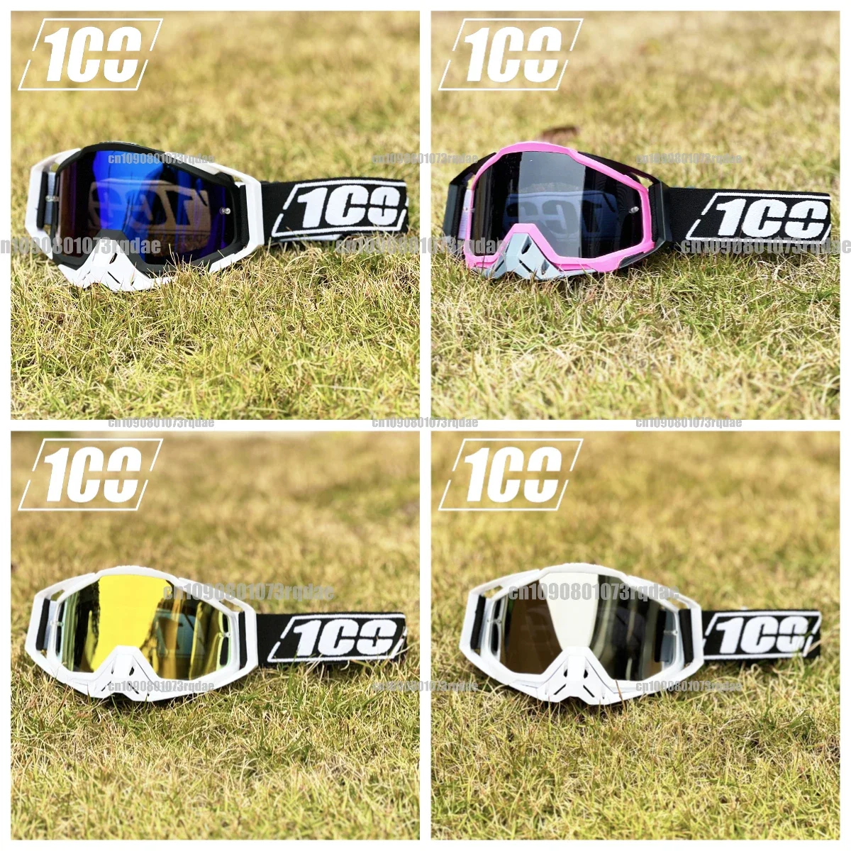 100 New Motocross Goggles Moto Glasses Outdoor Sport Cycling Dirt-Bike Off-Road Sun Glasses MX ATV Men Motorcycle Helmet Goggles