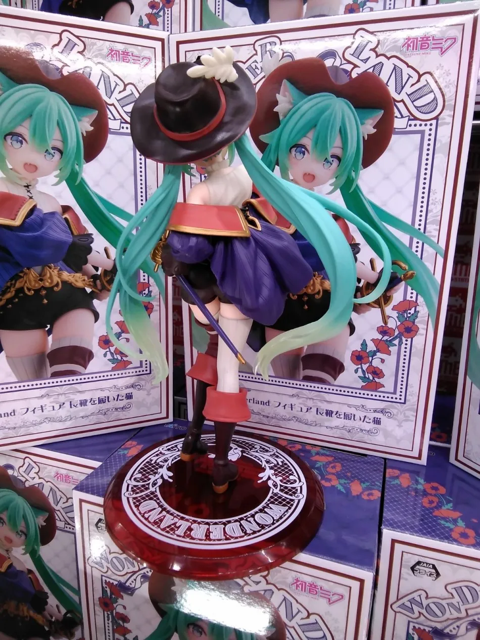 Figura de Ação Sexy Hatsune Miku em Estoque, Série de Sobremesas, Modelo Colecionável, Brinquedos de Decoração Colecionáveis, Presente de Aniversário