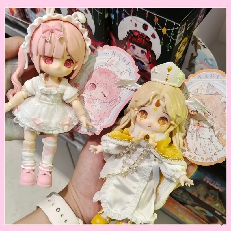 

В наличии Оригинальные Nagi BeastS Fifth Generation Fantasy Record Series Bjd Blind Box Joint Movable 12-минутный милый Mjd Mystery Gift