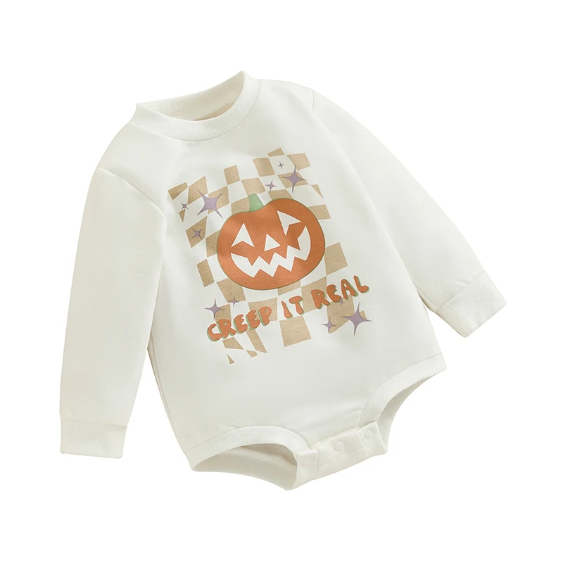 

Infant Unisex Hoodies Jumpsuits Thanksgiving Outfits Turkey Print Long Sleeve Newborn Autumn Rompers Toddler Winter Bodysuits