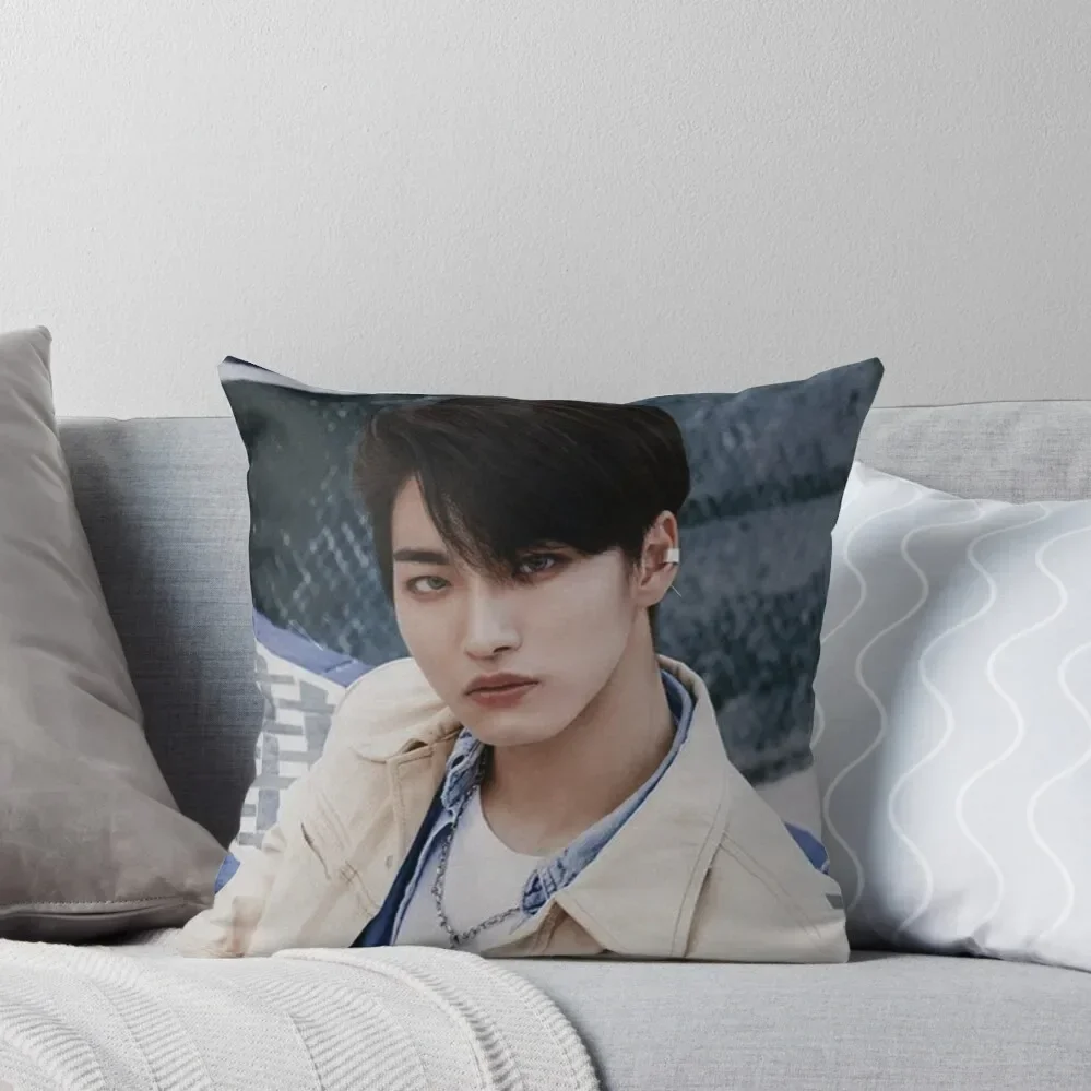 park seonghwa (treasure) Throw Pillow autumn pillowcase Elastic Cover For Sofa pillow