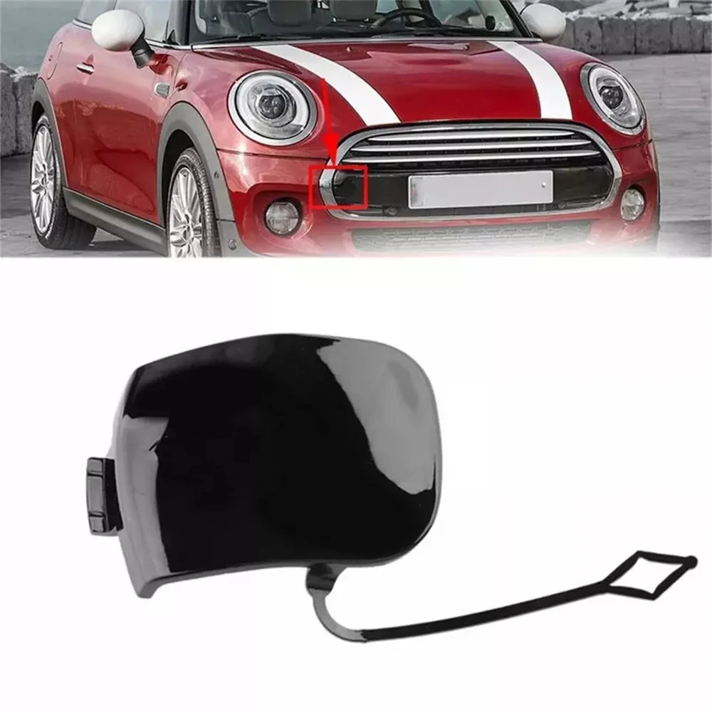 

Auto Trailer Towing Cover Trailer Hitch Cap Car Front Bumper Tow Hook Eye Cap Covers for MINI Cooper S F55-F57 ​51117337796