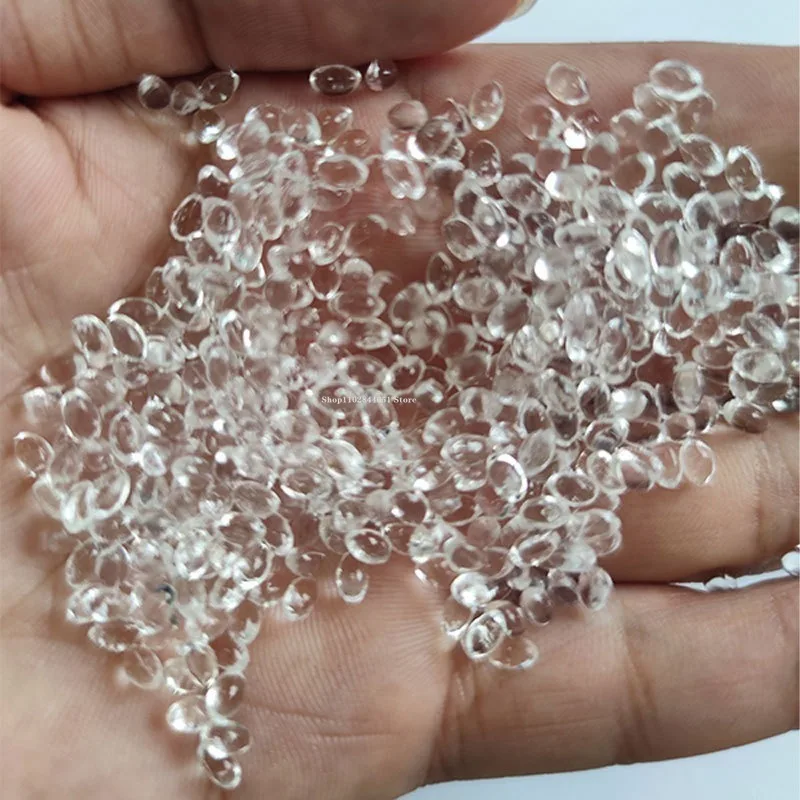 50g White/high Transparent Granules Liberty Resin Plastic Soil Thermoplastic Resin DlY Material Handmade Pendant Crystal Clay