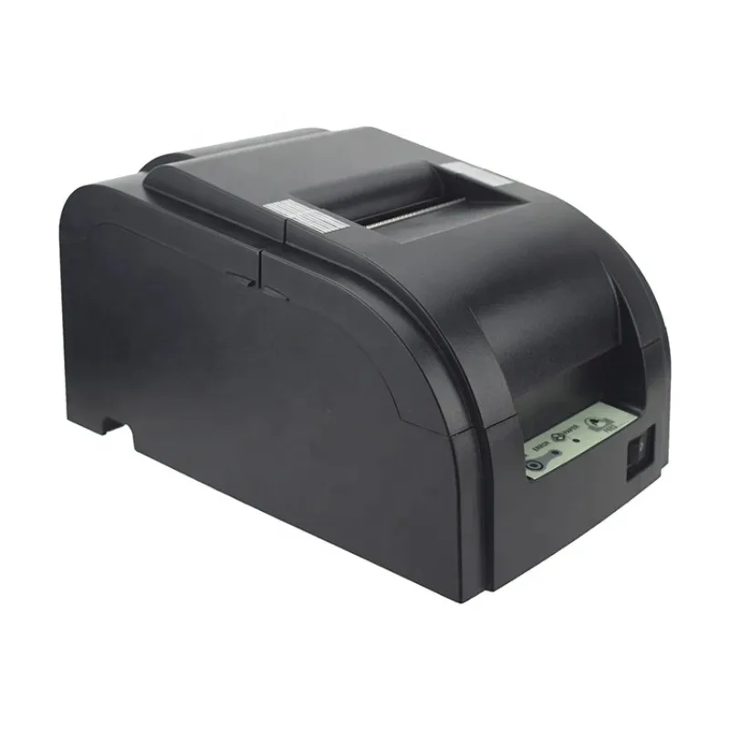 76 mm Dot matrix Printer Impact Printer with Auto Cutter USB Serial Lan POS Metal Printer