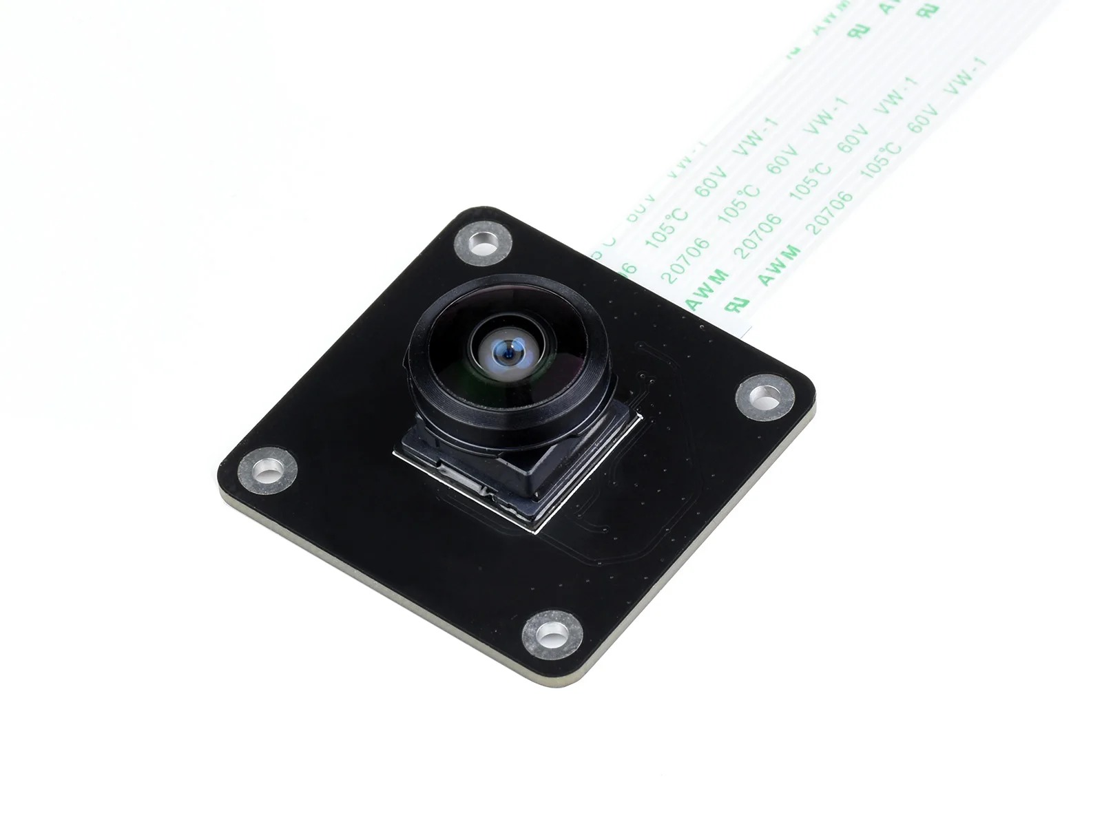 Waveshare IMX378-190 Fisheye Lens Camera for Raspberry Pi, 12.3MP, Wider Field Of View