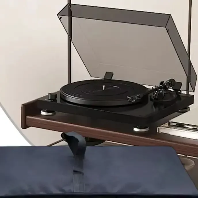 Turntable Dust Cover, Vinyl Record Player Protector Designed To Accommodate A Variety Of Turntable Models