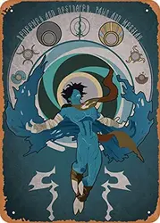 Metal Sign - Viedo Games Legacy of Kain Soul Reaver - 8X12 Inch Vintage Look Tin Sign,Bar, Man CAVE Art Wall Decoration., Retro