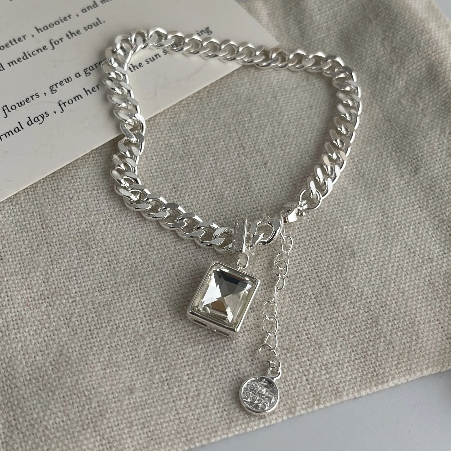 925 sterling zilveren armbande - Men'S Accessories Trending recensie en prijs