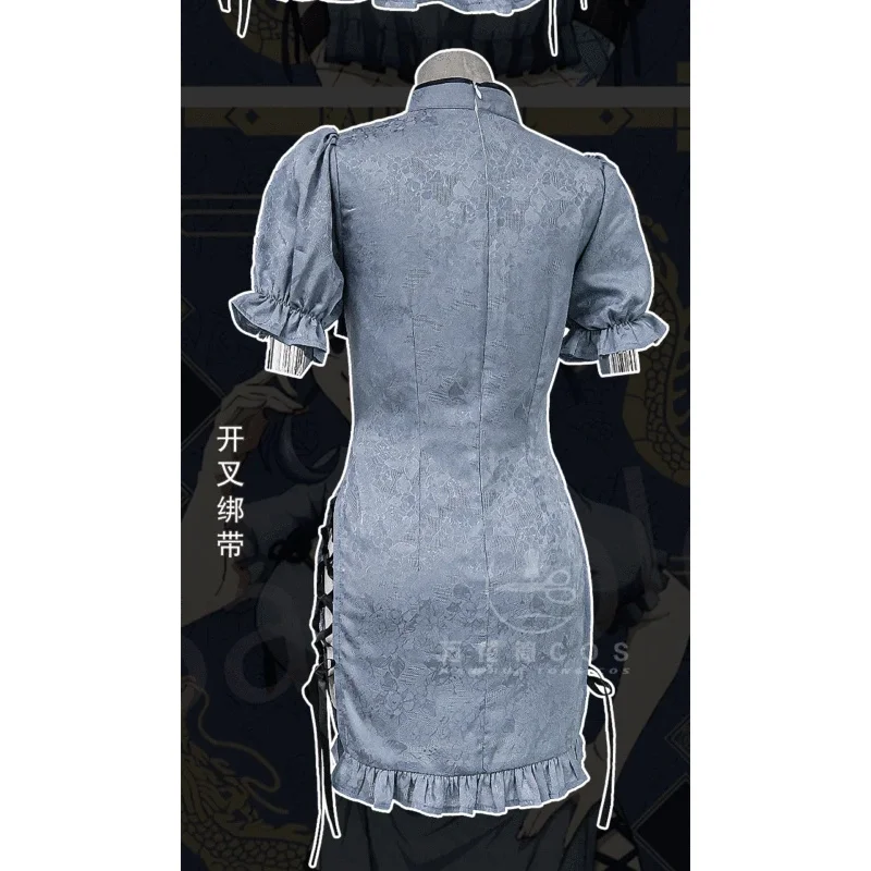 

dd12Juvia костюм аниме FAIRY TAIL косплей одежда сексуальное платье Cheongsam костюм Хэллоуин карнавальная униформа на заказ