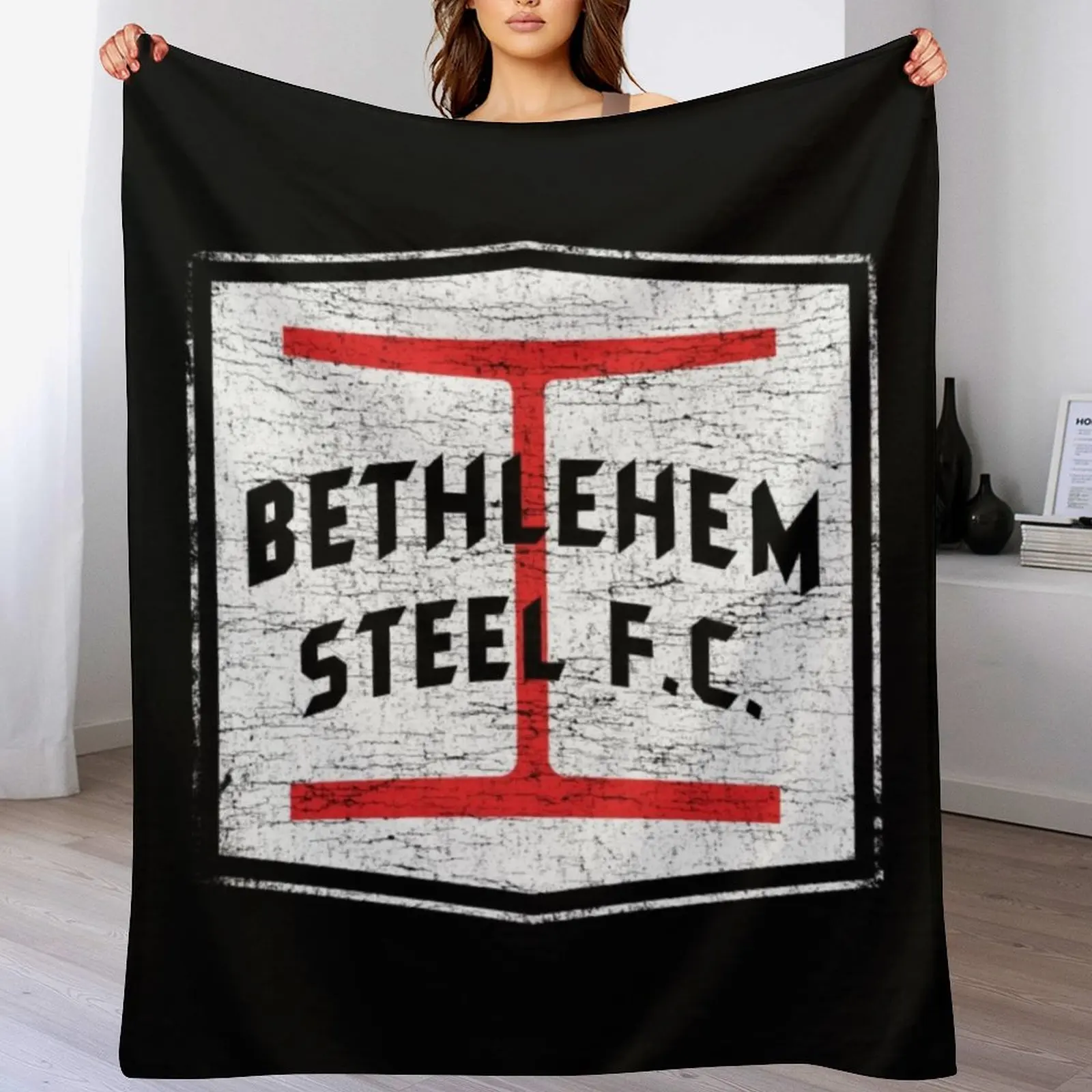 Bethlehem Steel T-ShirtBethlehem Steel Vintage Throw Blanket