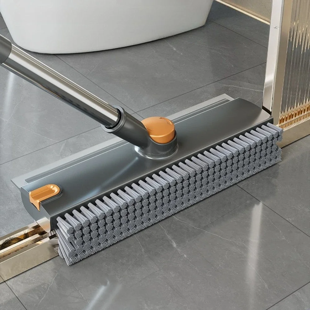 Long Handle Hard Bristle Floor Brush Heavy Duty Scrubber for Bathroom Toilet Tile Grout Crevice Gap Home Cleaning Tool 욕실 브러시