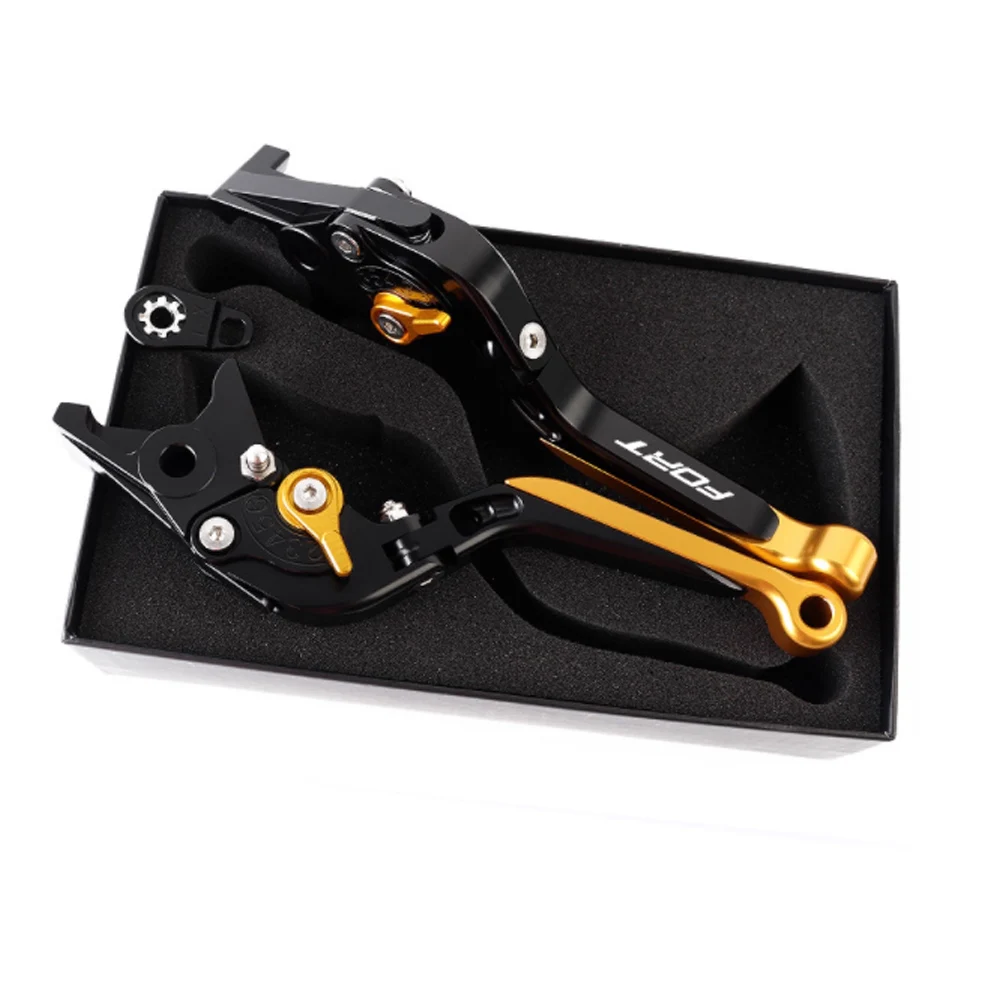 

Brake lever with parking For QJMOTOR Fort250 brake horn with parking anti drop FORT 250 brake handle foldable telescopic handle