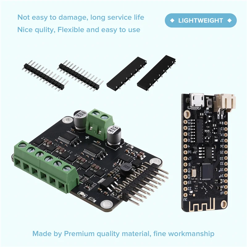 

CJSD-Бесщеточный 3-фазный драйвер серводвигателя MKS DUAL FOC V3.2 ESP32 Плата разработки контроллера BLDC Simple FOC Shield