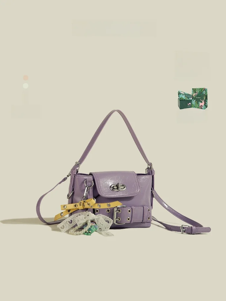 

MuziKai Ladies' Handbag 2026 New Spring Summer Fashion Versatile High-End Design Small Square Crossbody Bag for All Occasions