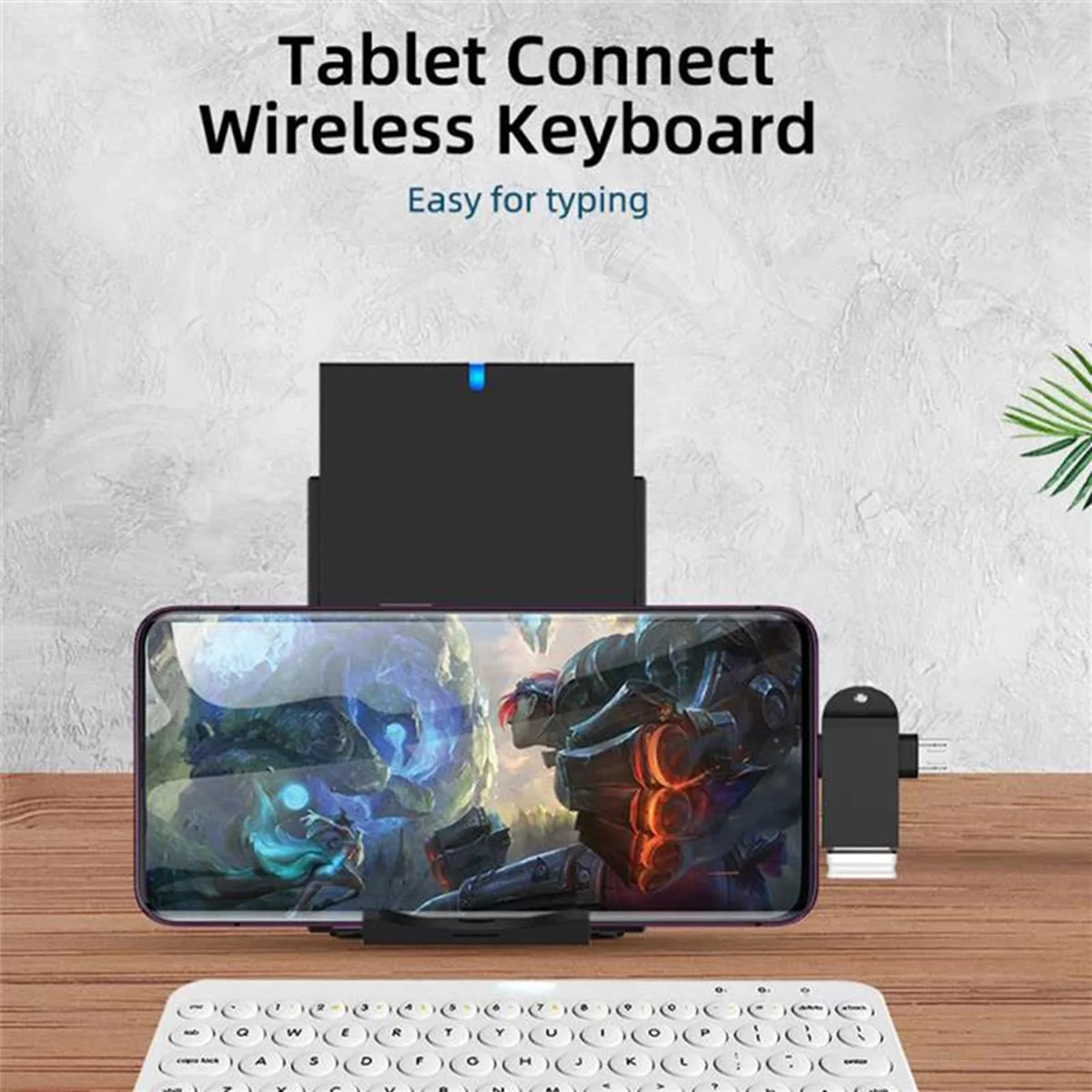 Convertidor USB C a USB 3,0 OTG, adaptador micro-otg tipo C 2 en 1