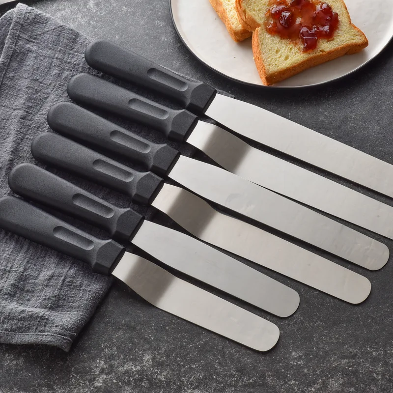 Stainless Steel Cream Spatula Baking Tools 6/8/10 