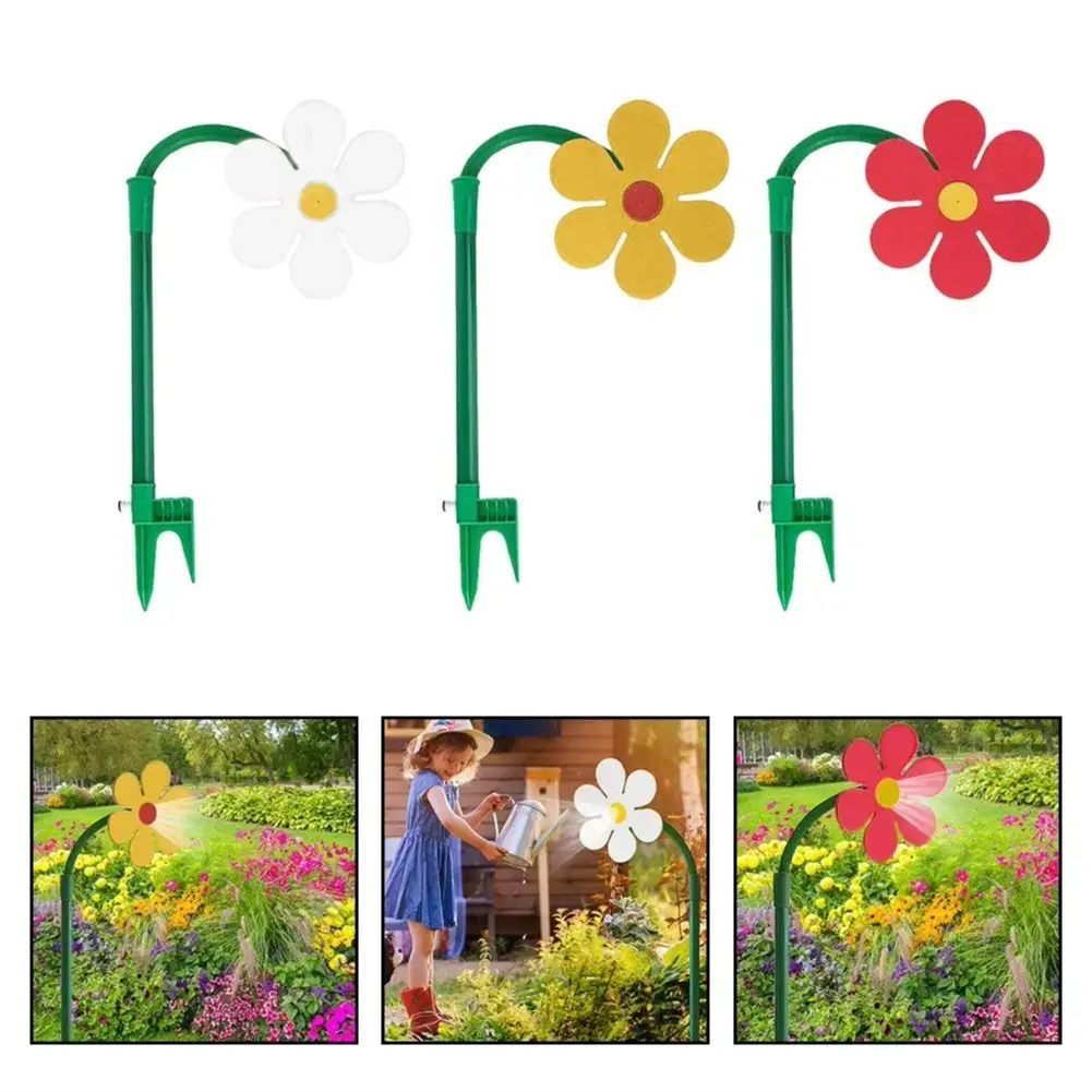 

НовыйСпринклер для сада подсолнечника, вращающаяся система полива для орошения, автоматический газон, ферма, сад, теплица, спринклер для полива растений