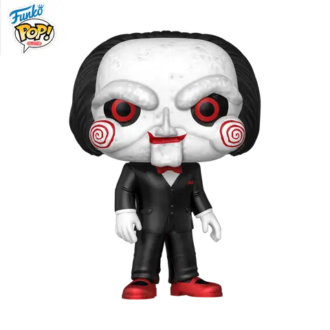 Nytt i lager FUNKO POP Original Chainsaw Puzzle Killer and Doll Billy Can Play Figure Model Collection Holiday Gifts 10 best sales Billy Saw Funko Pop - №2