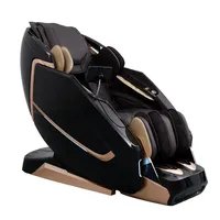 4D Zero Gravity Electric Super High Leg Kneading Touch Screen Foot Auto Stretch Massage Chair Luxury on Waist and Calf